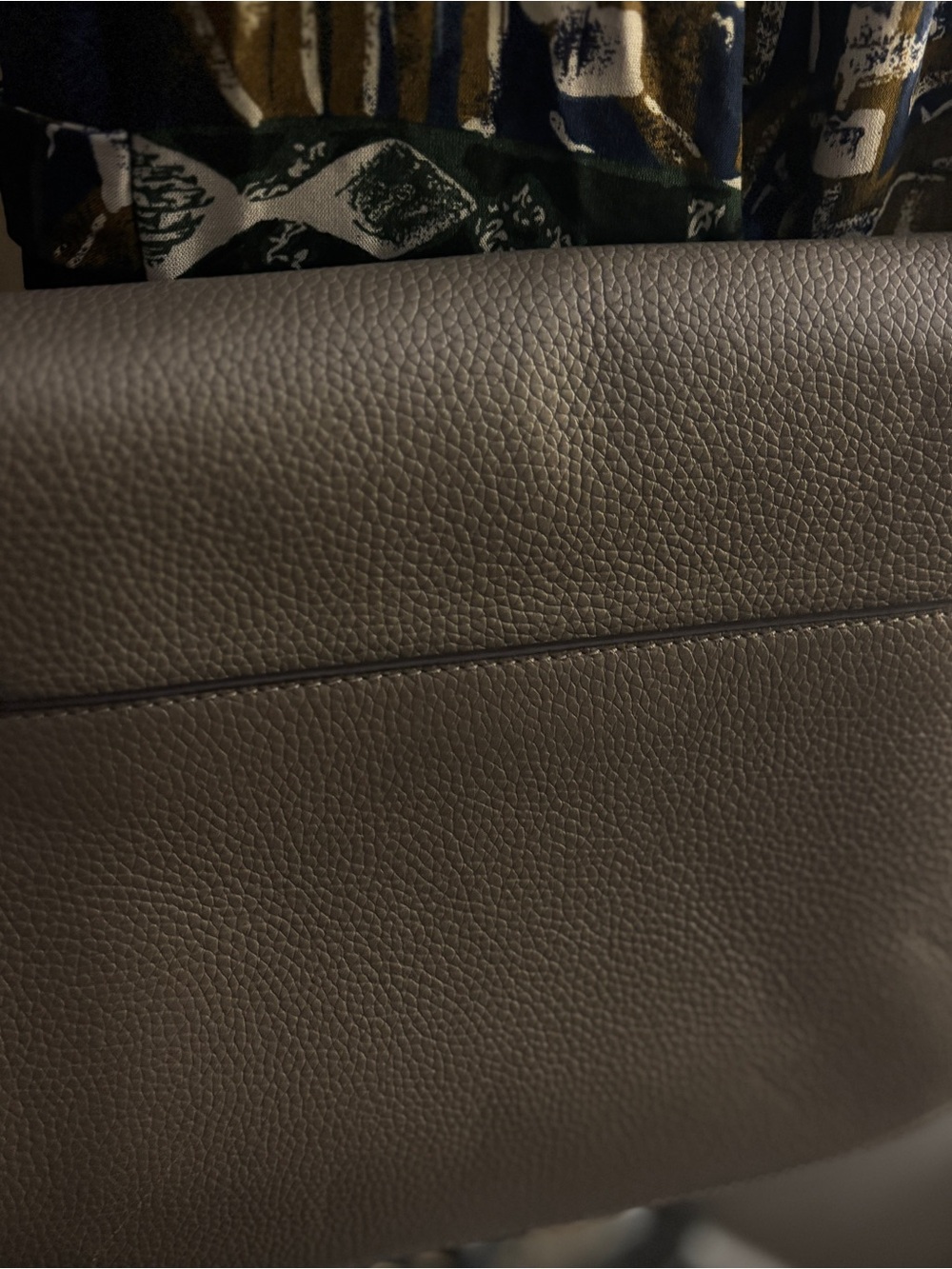 Tory Burch Taupe Pebbled Leather Crossbody - Picture 7 of 7
